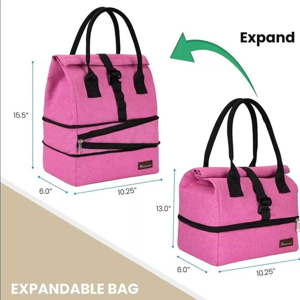 Modoker Expandable lunch bag